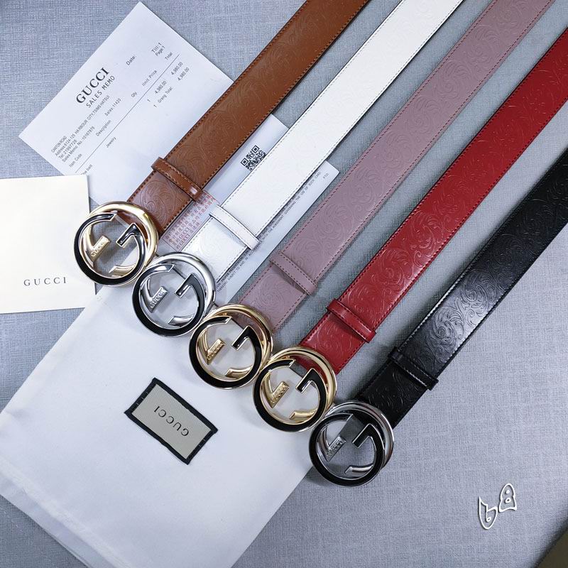 Gucci belt 38mmX90-125cm lb08